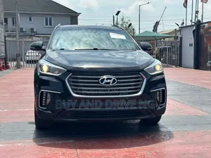 Hyundai Santa Fe Limited Ultimate AWD 2017 Black