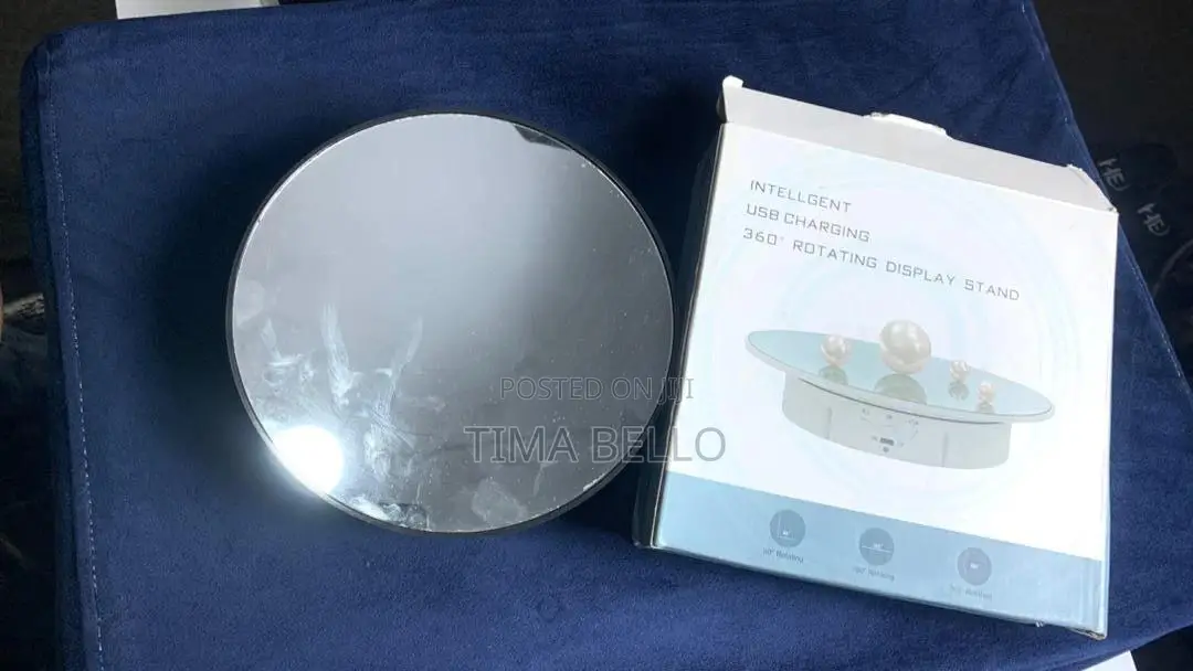 360° Rotating Turntable Display Stand