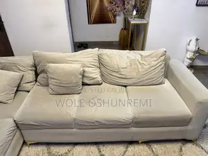 L- Shaped Neatly Used Sofa