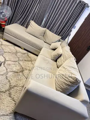 L- Shaped Neatly Used Sofa