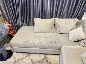 L- Shaped Neatly Used Sofa