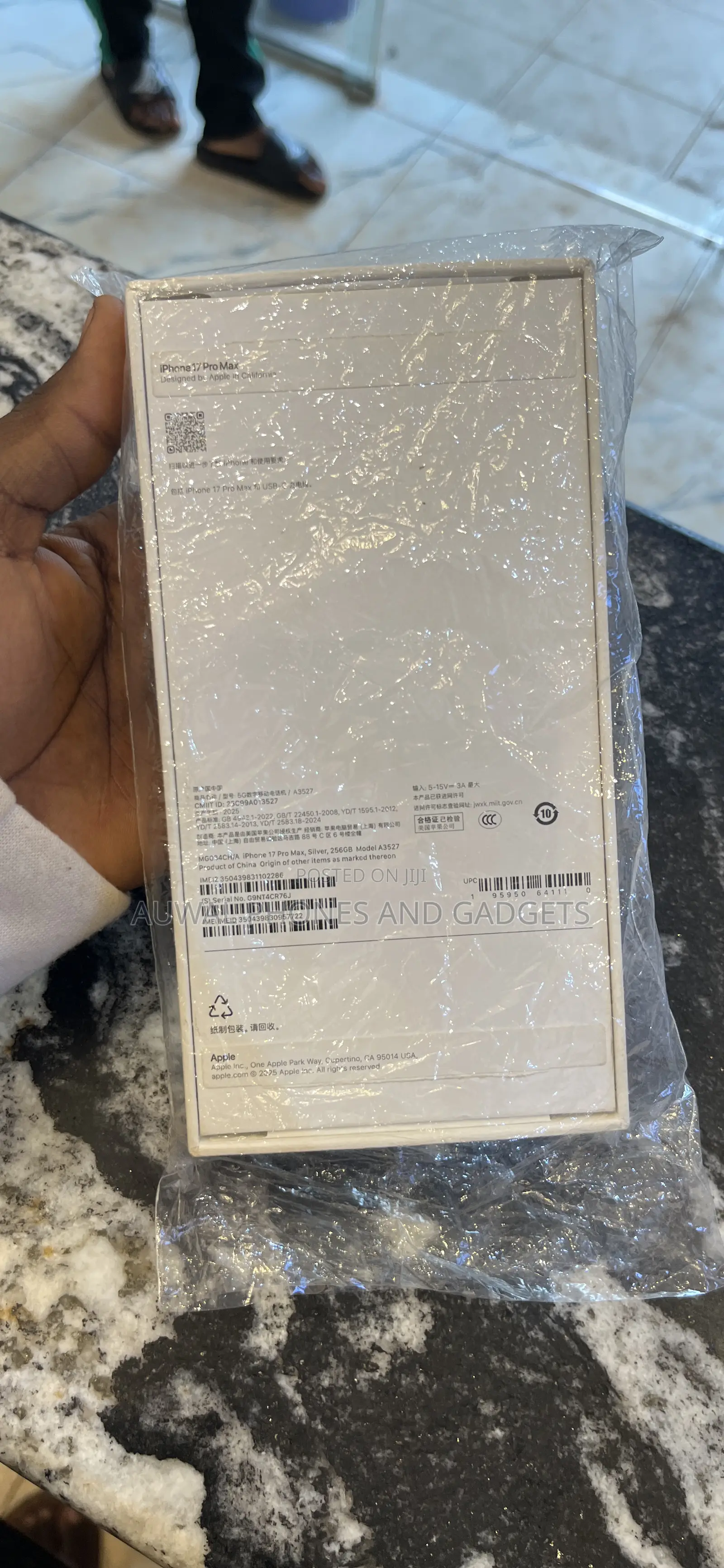New Apple iPhone 17 Pro Max 256 GB Silver