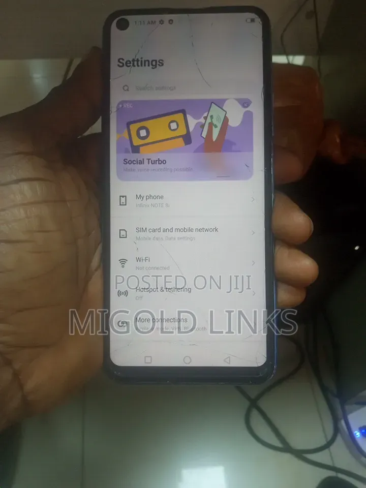 Infinix Note 8i 128 GB Blue