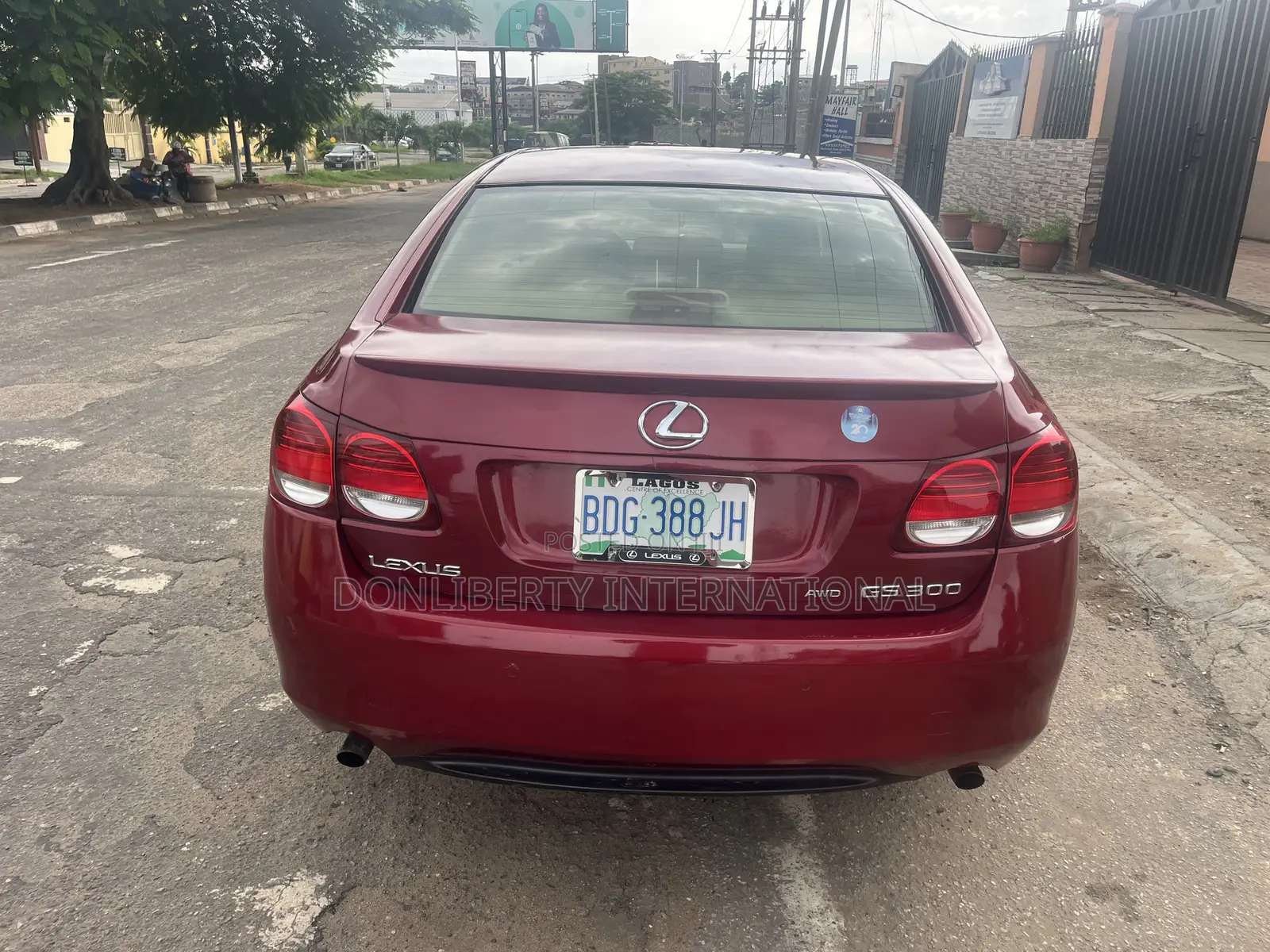 Lexus GS 2006 Red