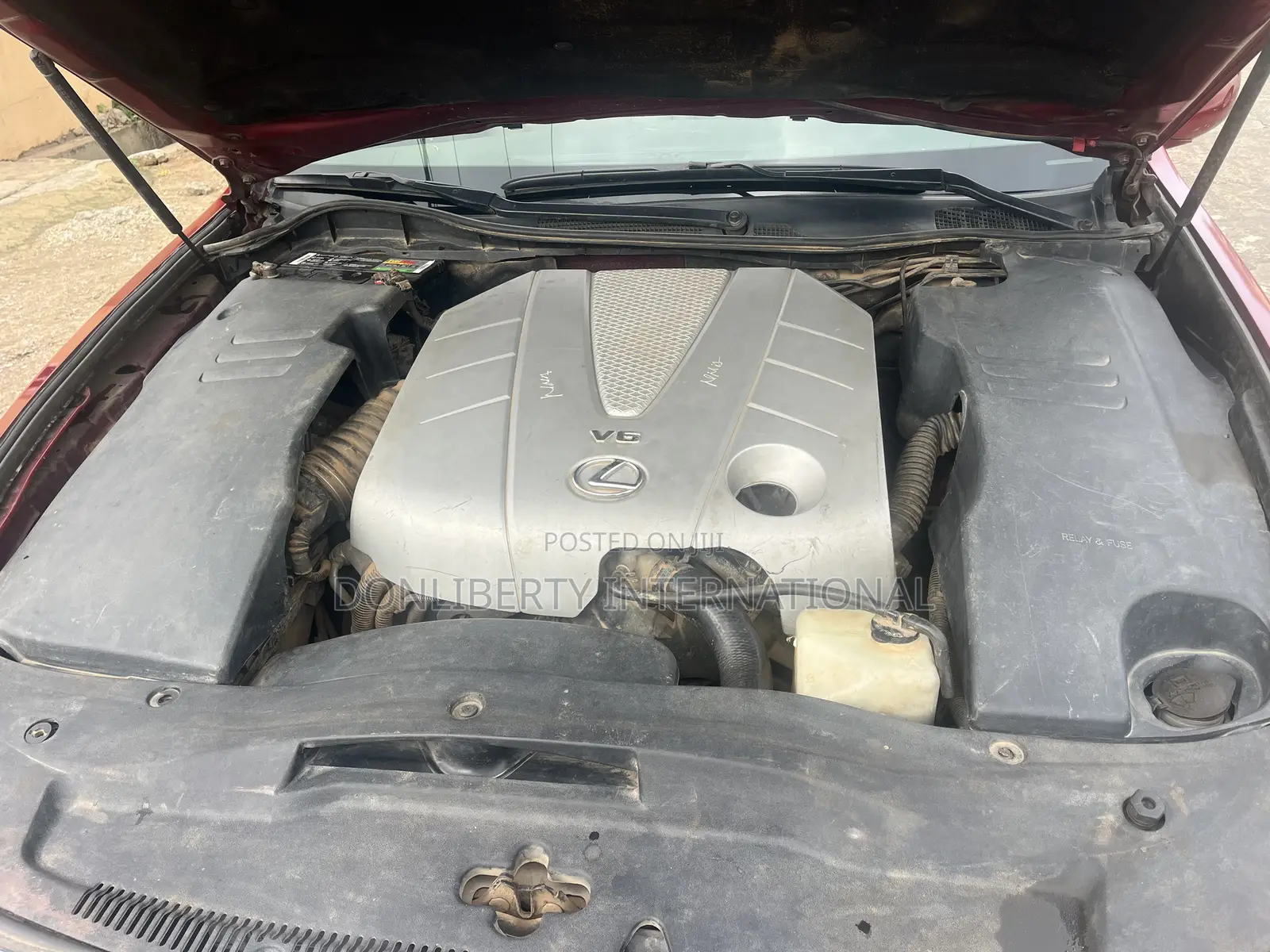 Lexus GS 2006 Red