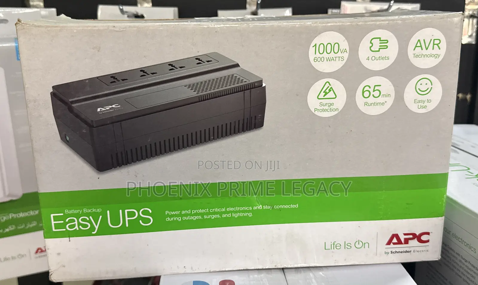 Apc Easy Ups 1000va/600watts