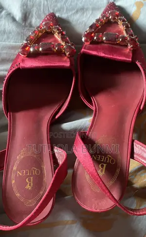 Wine Color Shoe Size 41