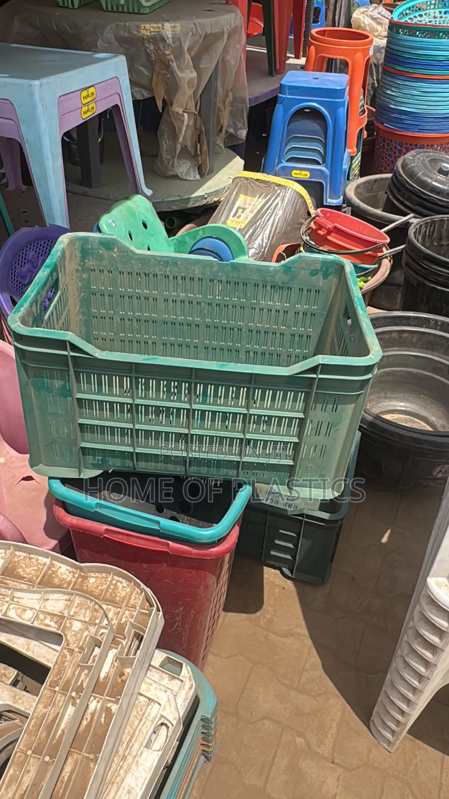Plastics Power Crate