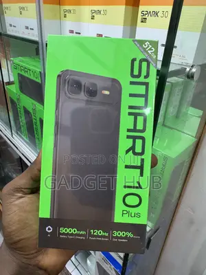 New Infinix Smart 10 Plus 128 GB Black