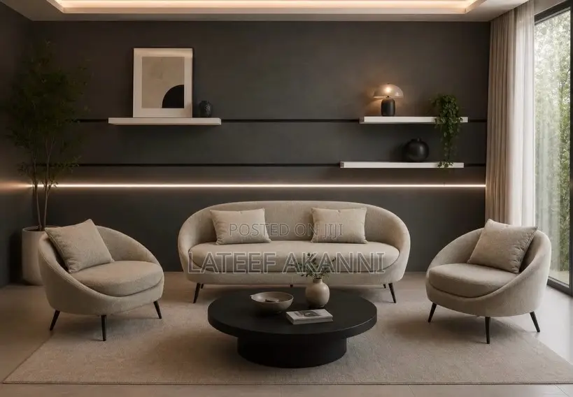 5 Seater Fabric Sofa