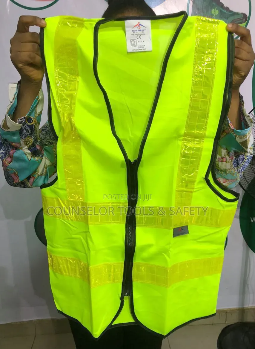 Reflective Jacket With Rubber Reflector