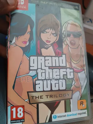 Grand Theft Auto Gta v Trilogy Nintendo Switch Used
