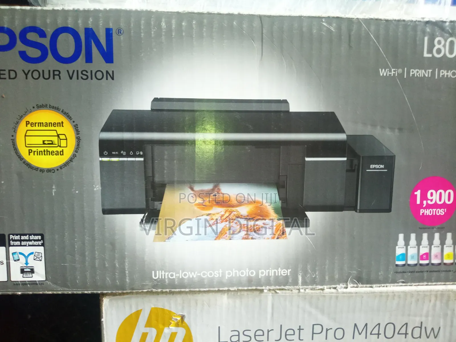 Epson Printer Ecotank L805 for I.D Card