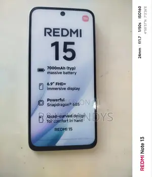 New Xiaomi Redmi 15 128 GB Gray