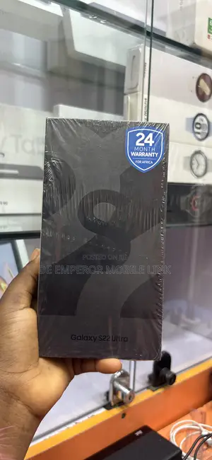 New Samsung Galaxy S22 Ultra 256 GB Black