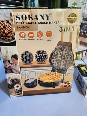 3-in-1 Sokany Detachable Snack Maker