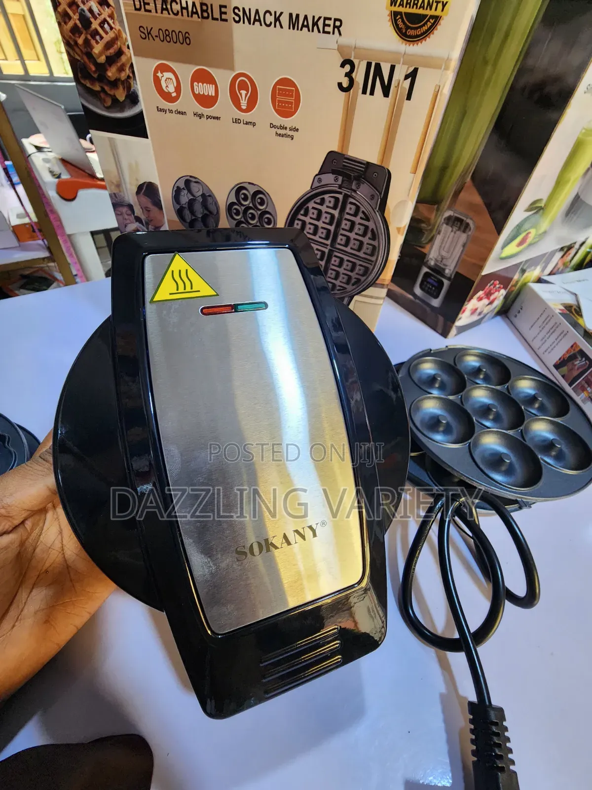 3-in-1 Sokany Detachable Snack Maker
