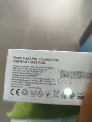 New Xiaomi Redmi Pad 2 Pro 128 GB Gray