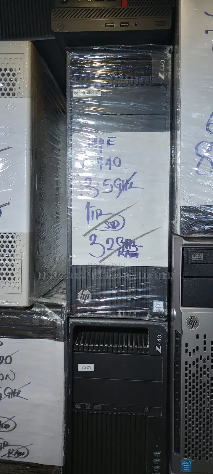 Desktop Computer HP Z440 32GB Intel Xeon SSD 1T