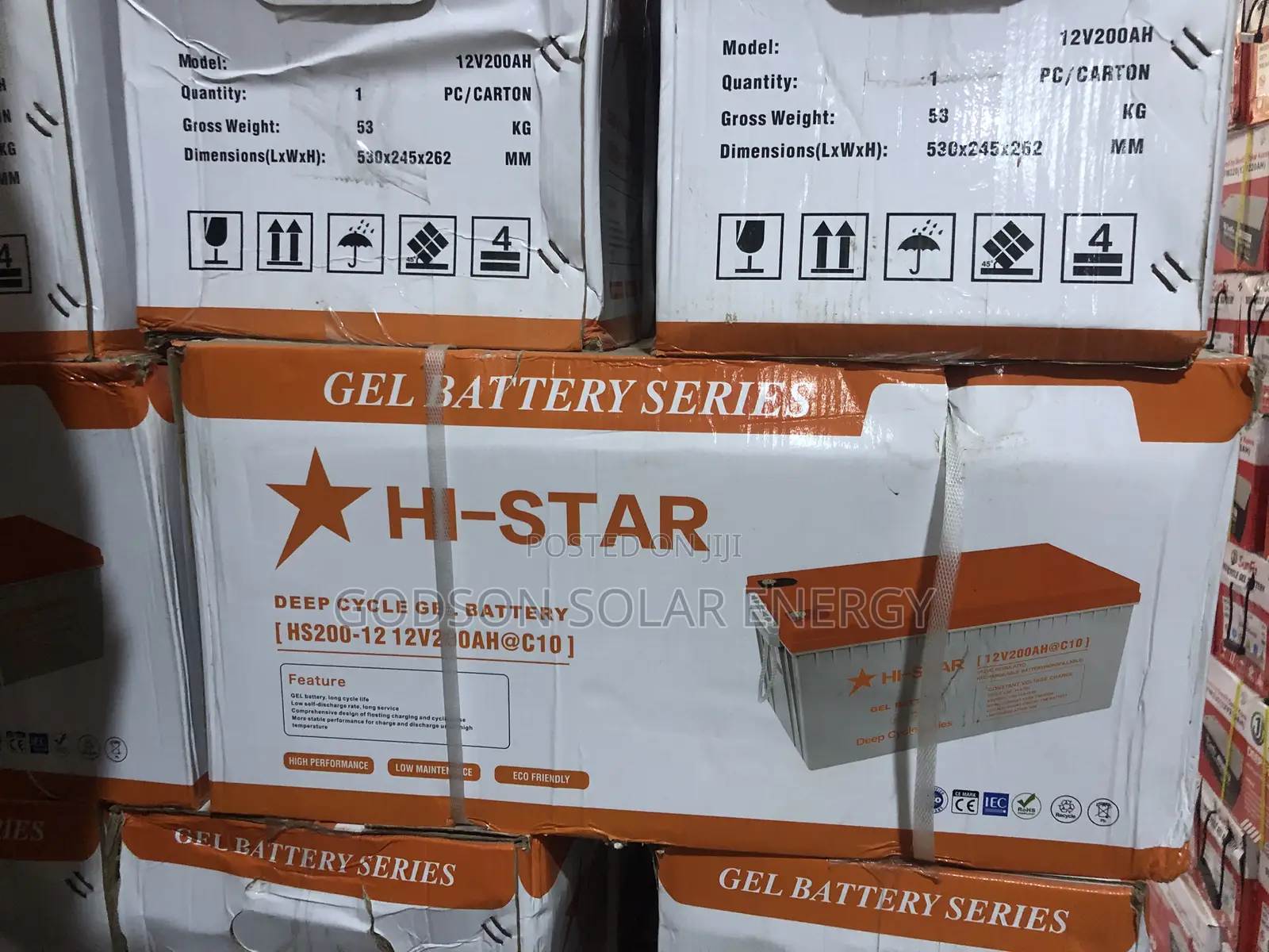 Hi Star Deep Cycle Gel Battery