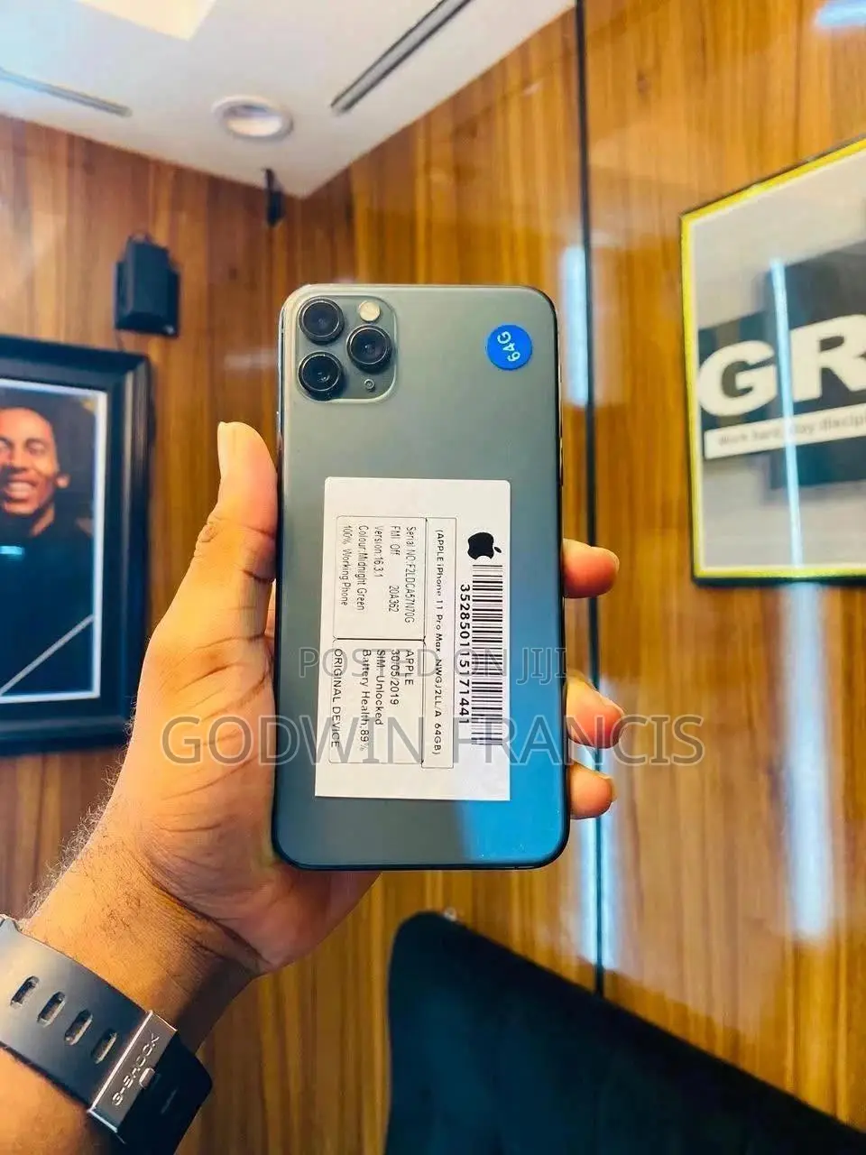 Apple iPhone 11 Pro Max 64 GB Black