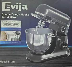 High Quality Evija Double Dough Hooks Stand Mixer