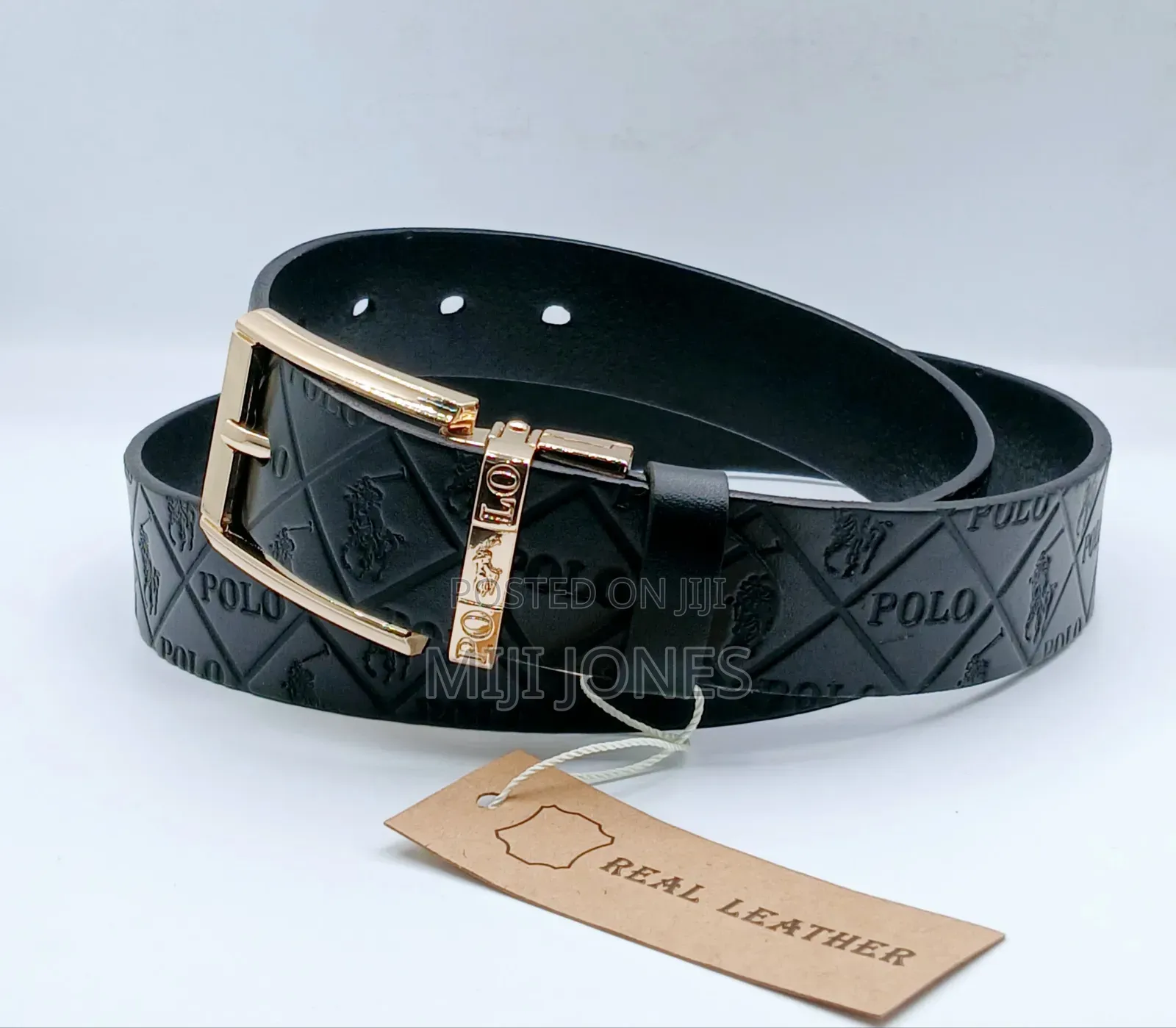Simply Branded Buckle Leather Belts