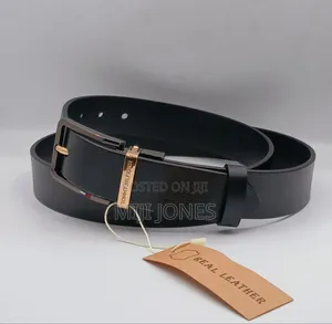 Simply Branded Buckle Leather Belts