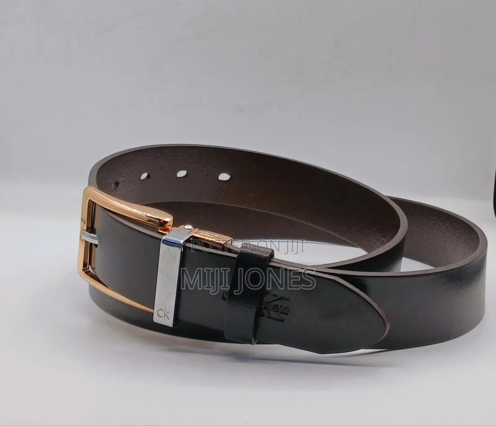 Simply Branded Buckle Leather Belts