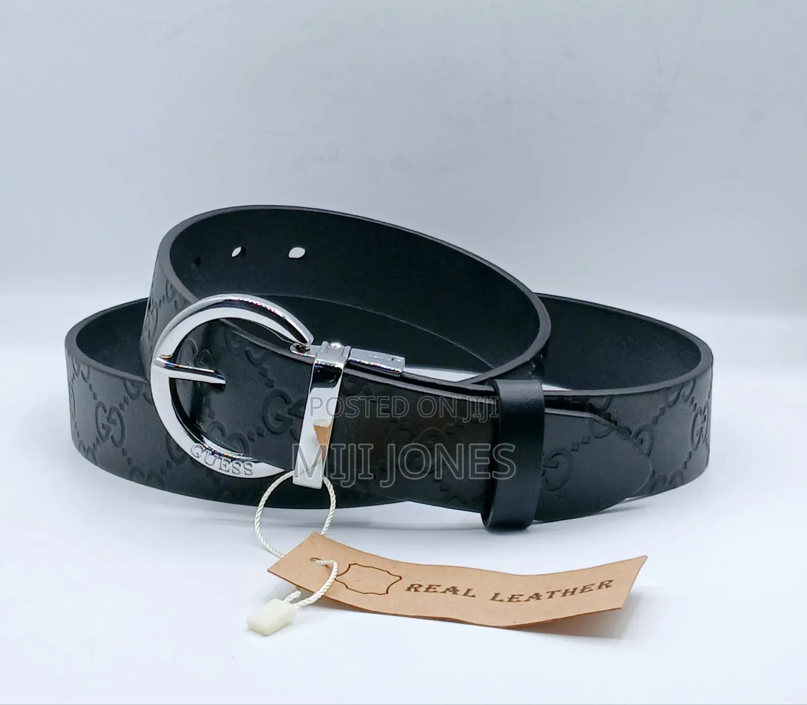 Simply Branded Buckle Leather Belts
