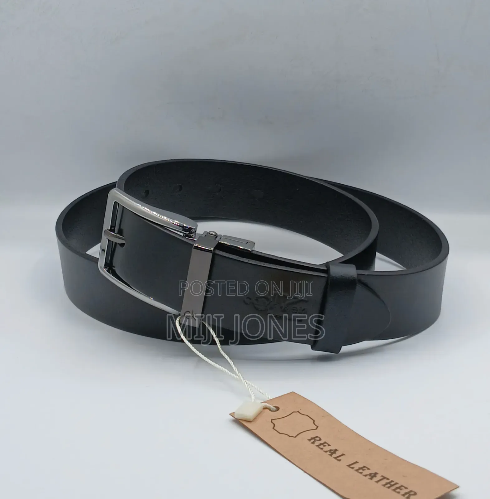 Simply Branded Buckle Leather Belts
