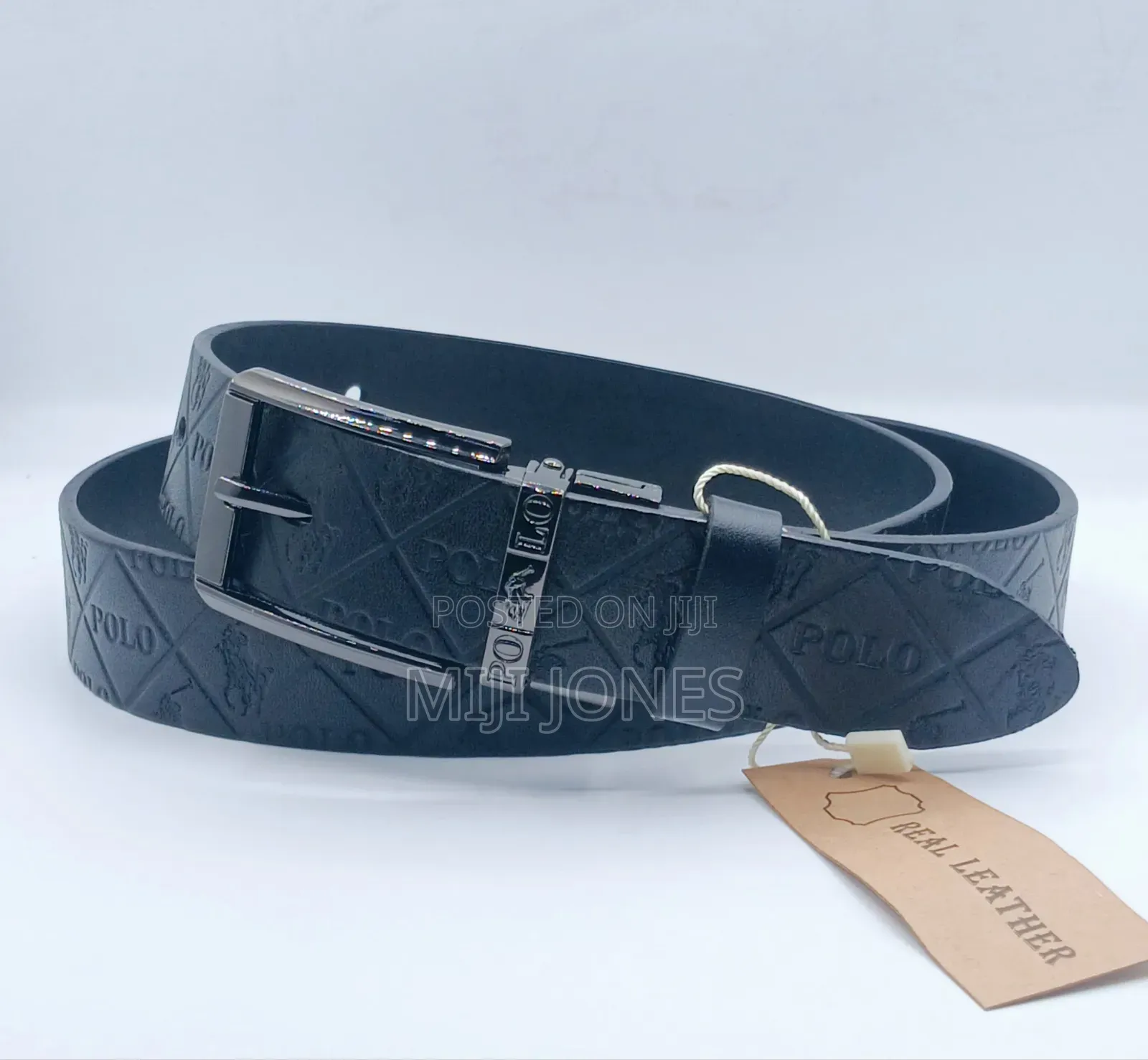 Simply Branded Buckle Leather Belts