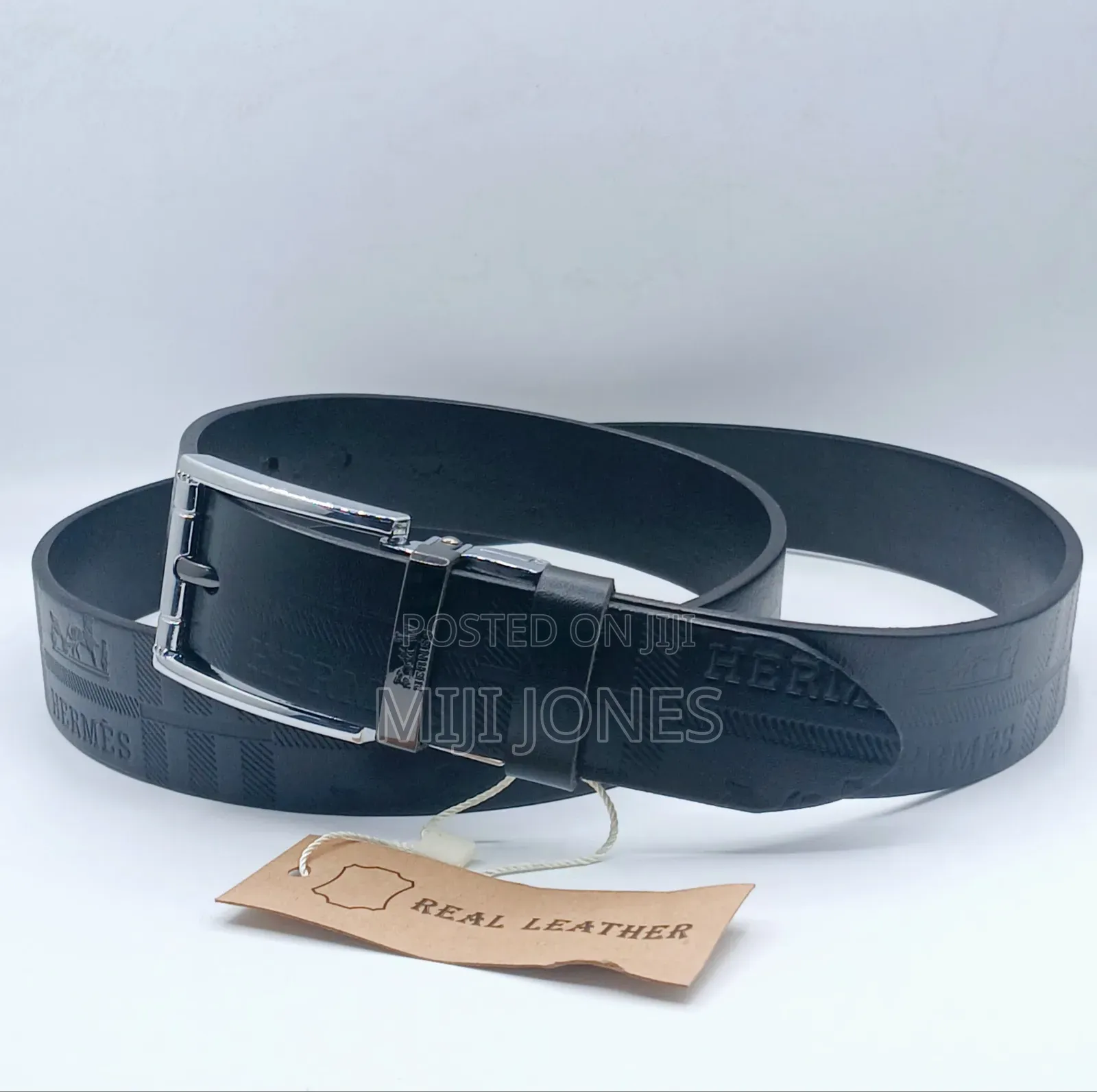 Simply Branded Buckle Leather Belts