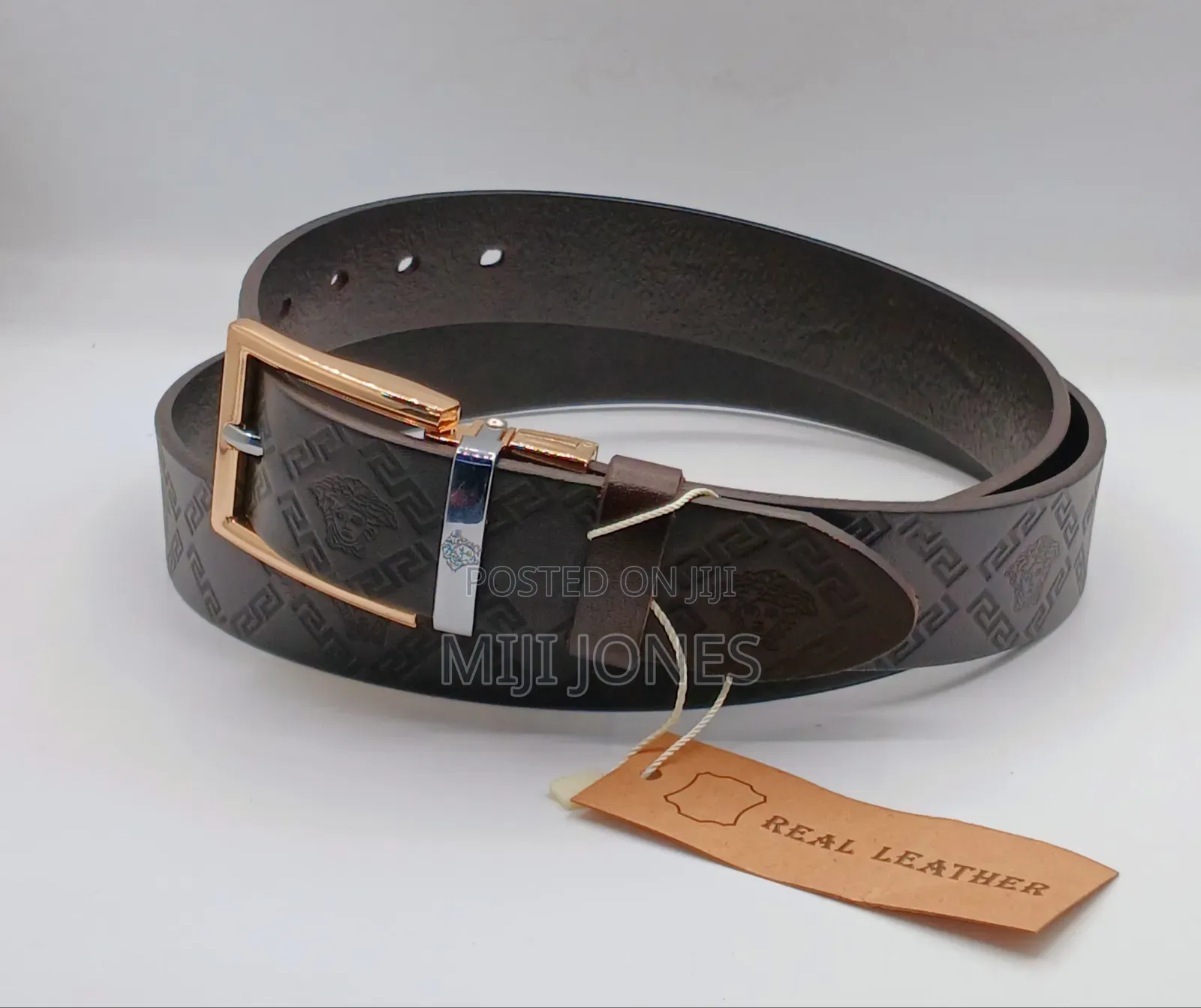 Simply Branded Buckle Leather Belts