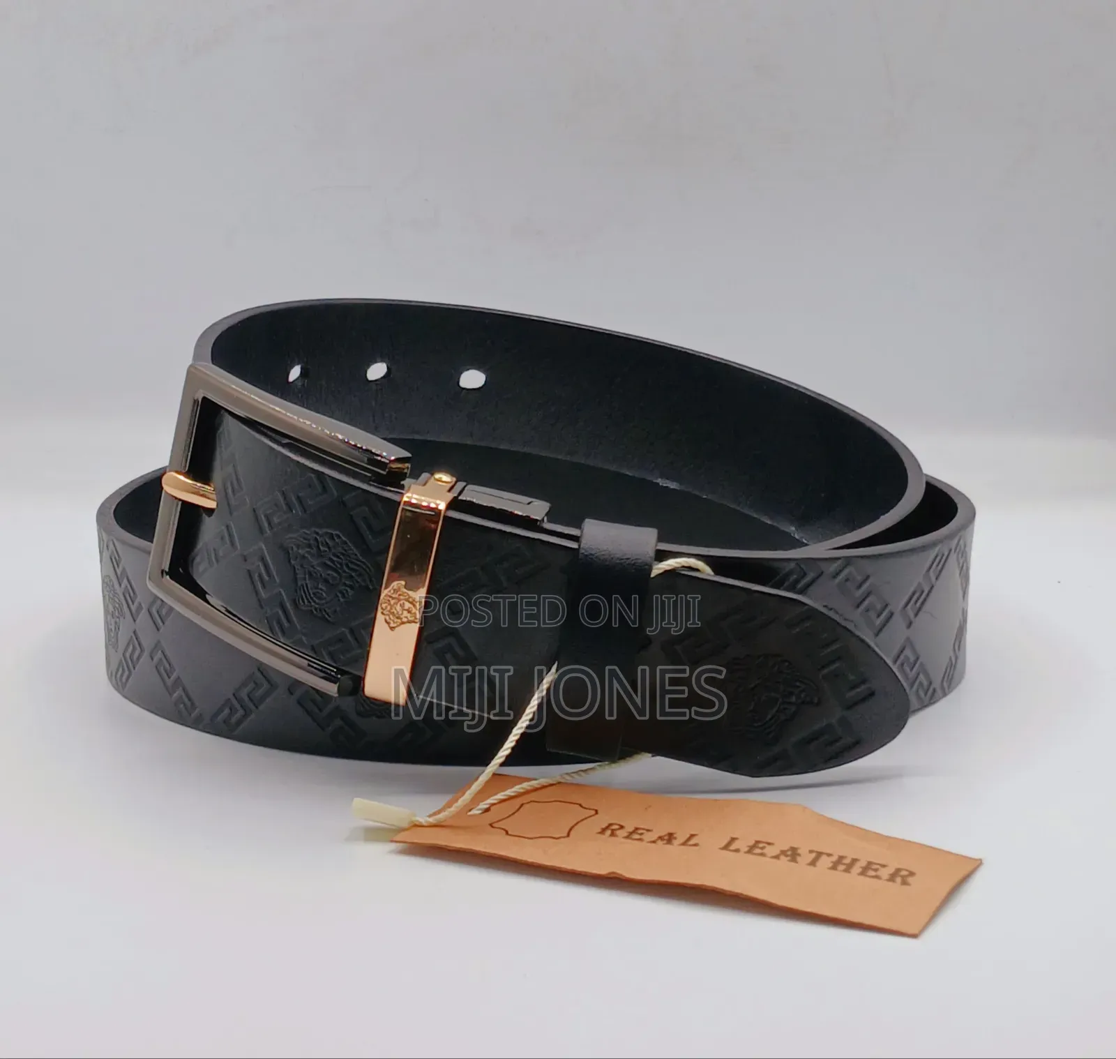 Simply Branded Buckle Leather Belts