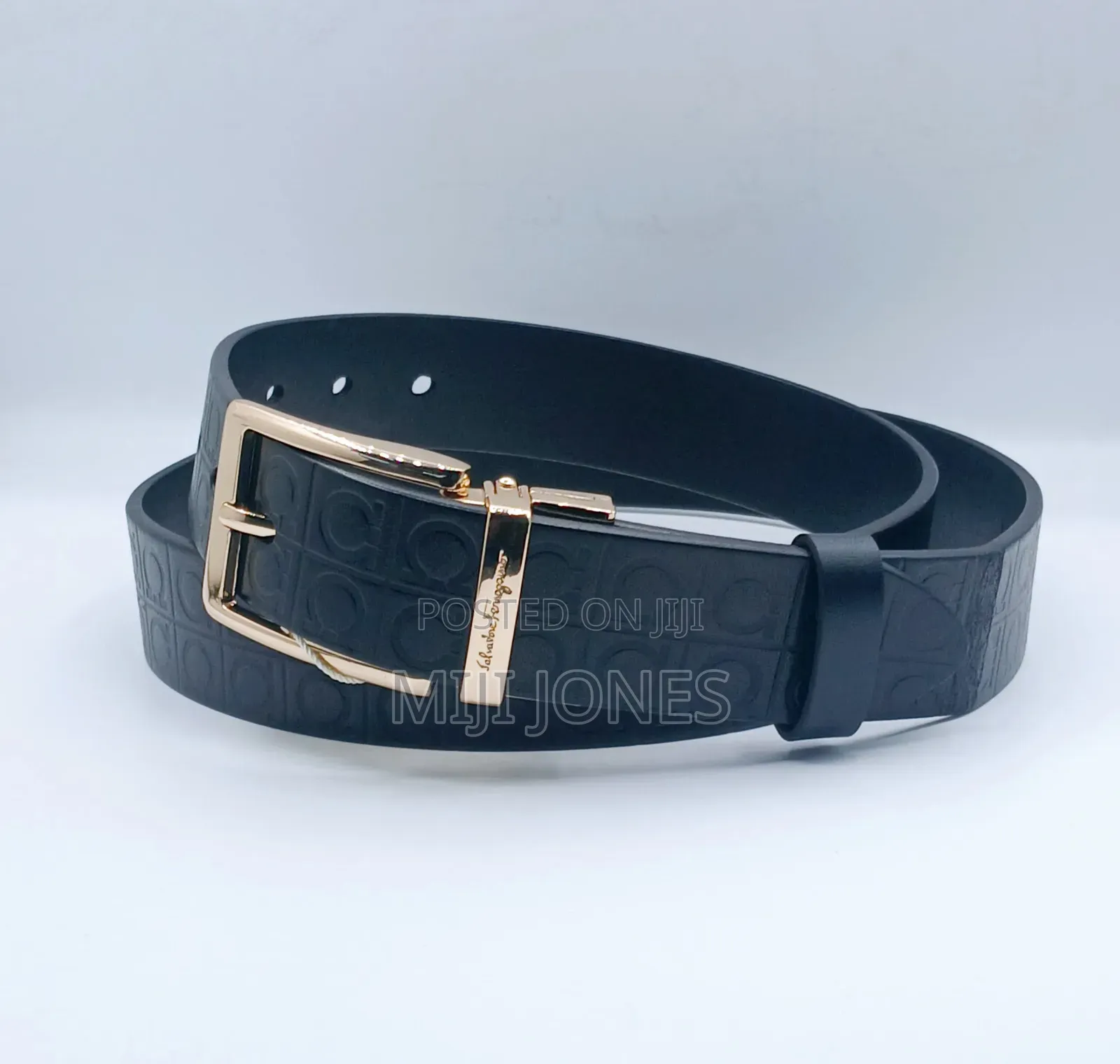 Simply Branded Buckle Leather Belts