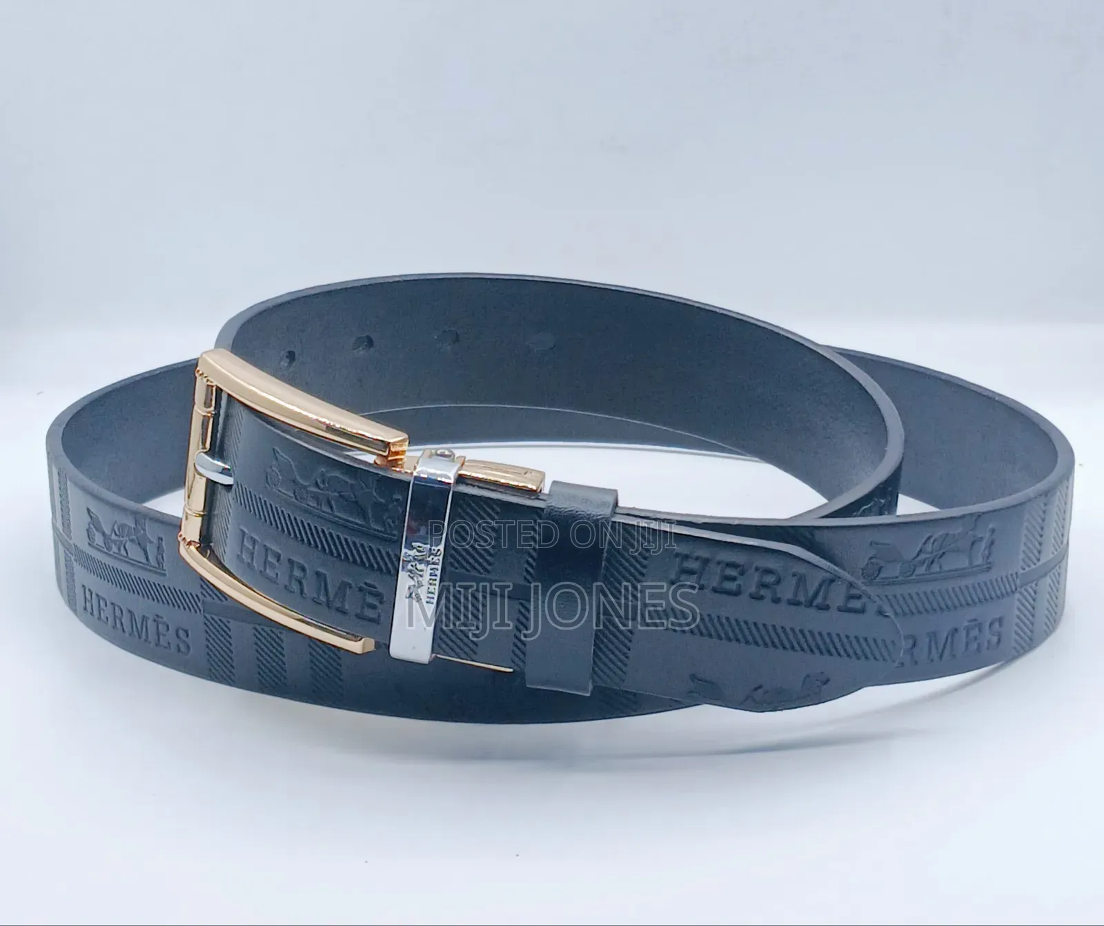 Simply Branded Buckle Leather Belts