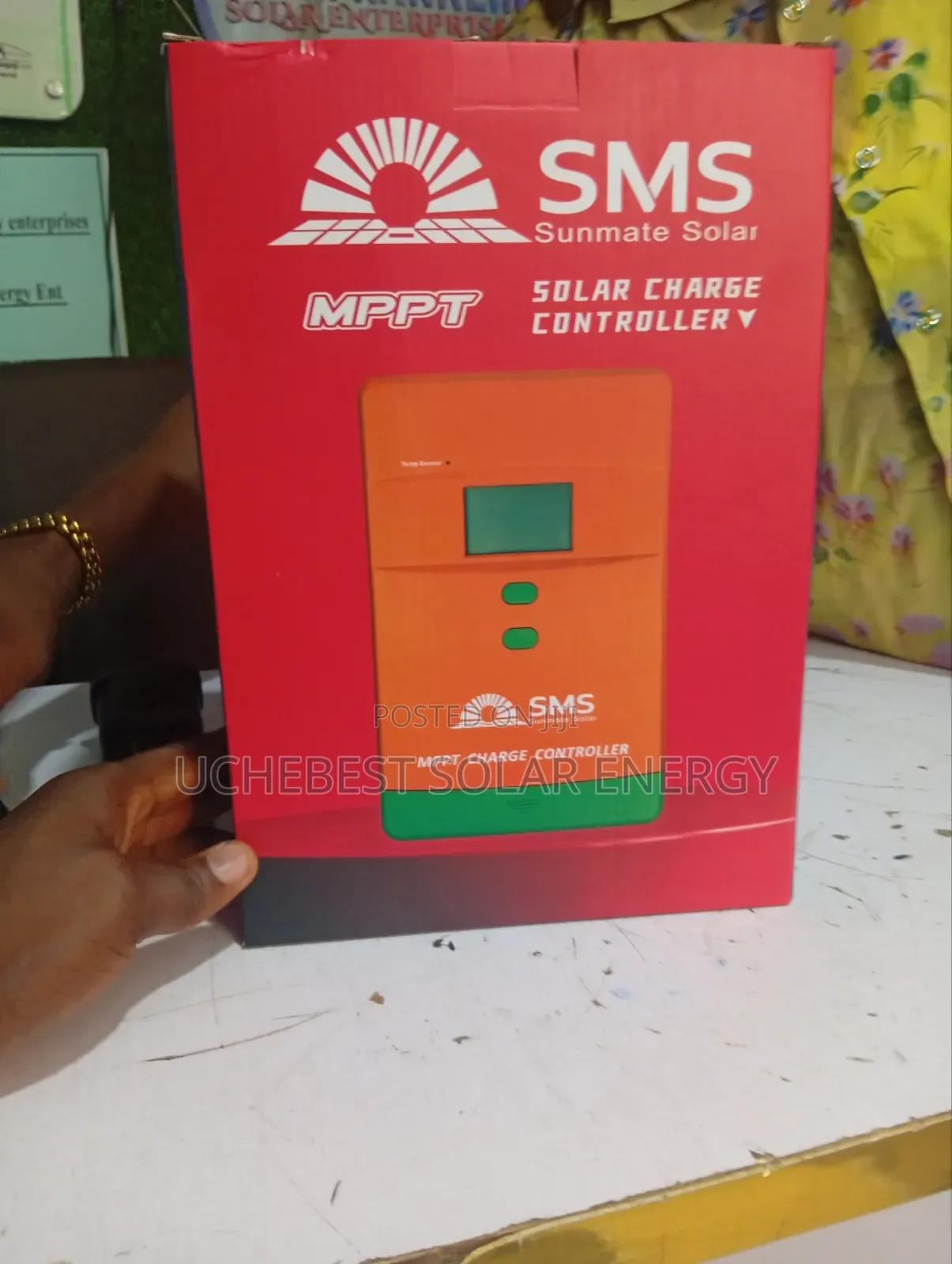 SMS 60ah 12v/24v/48v MPPT Charge Control System