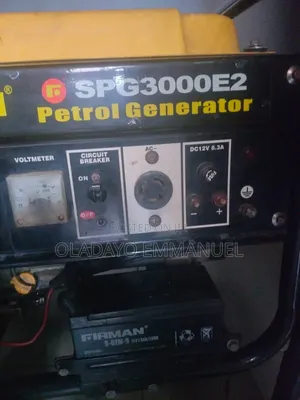 Barely Used Sumec Fireman 2.8kva Generator Fireman