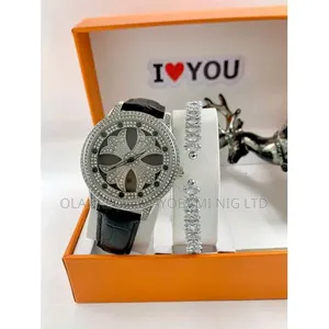 Forecast Complete Wristwatch and Bracelet Set