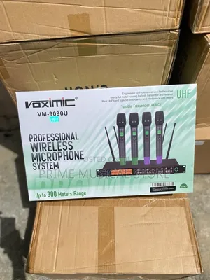 Voximic Vm990u 4 in 1 Wireless Microphone