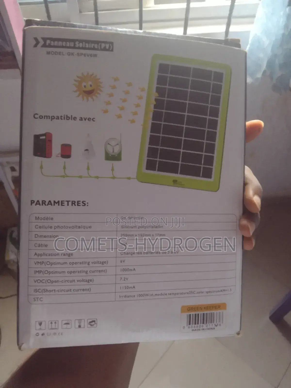 Multifunctional Solar Panel 6v 6w