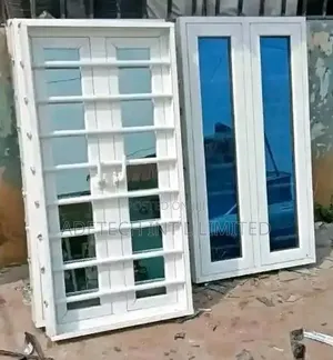 Lovely Aluminium Casement Window With Net and Burglary Proof