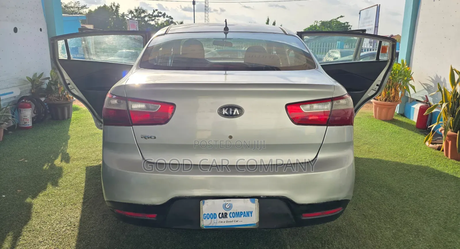 Kia Rio 2012 Silver