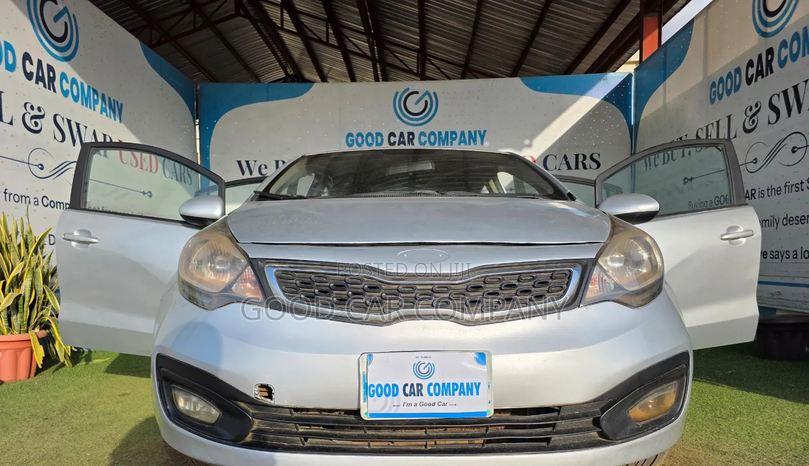 Kia Rio 2012 Silver