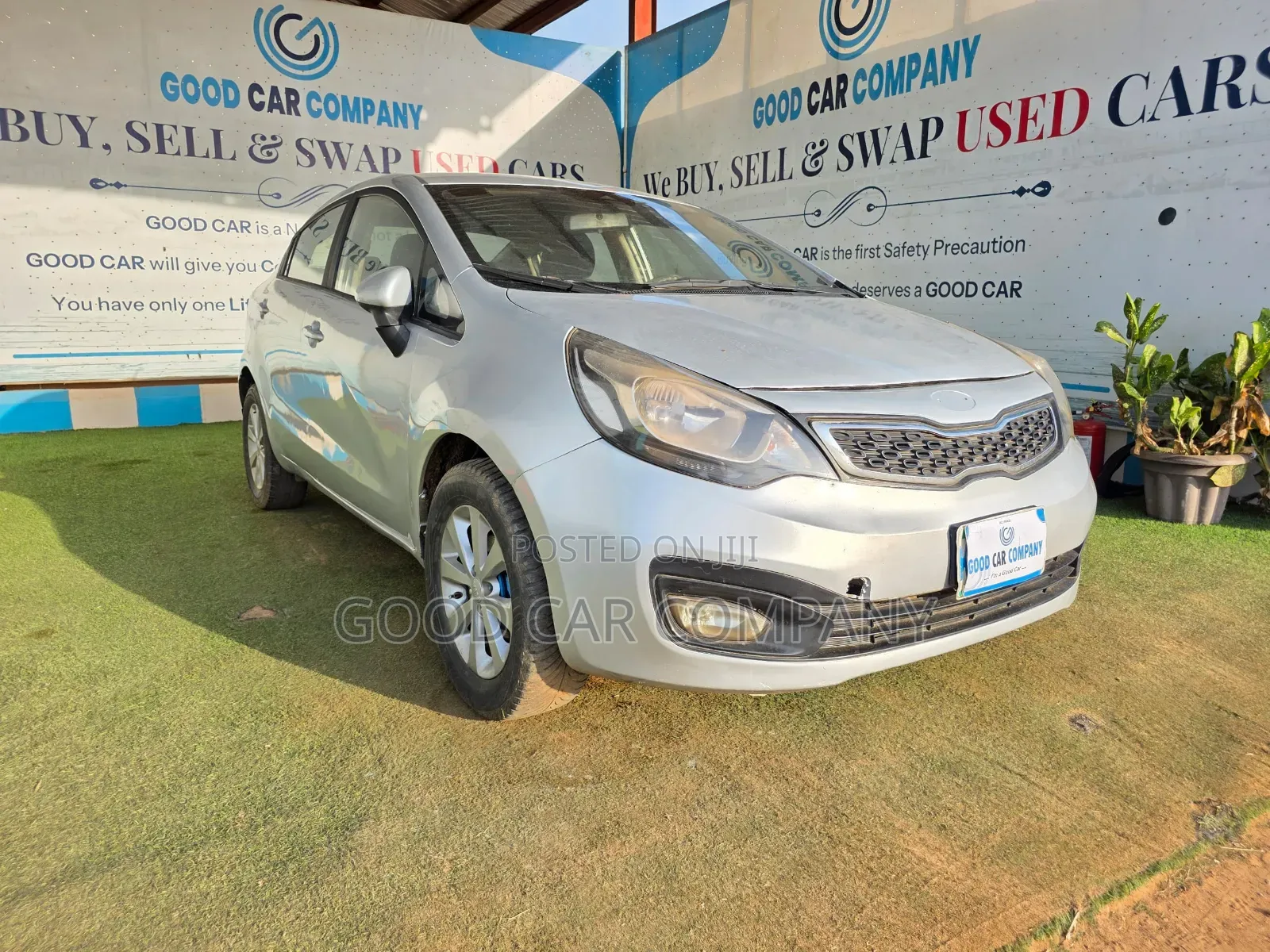 Kia Rio 2012 Silver
