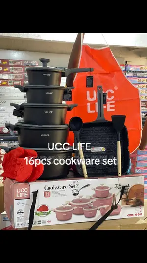 Ucc Life 16pcs Cookware Set
