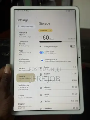 Infinix Xpad 256 GB Gray