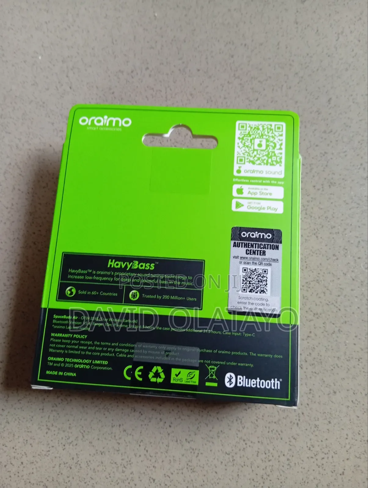 Oraimo Spacebuds Air