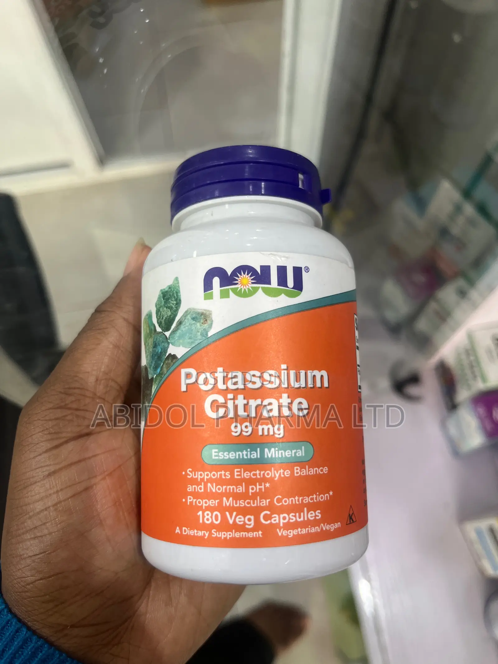 Now Foods Potassium Citrate